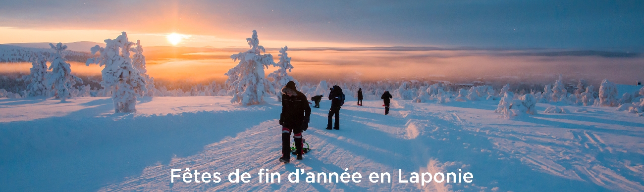 Fêtes de fin d'année en Laponie