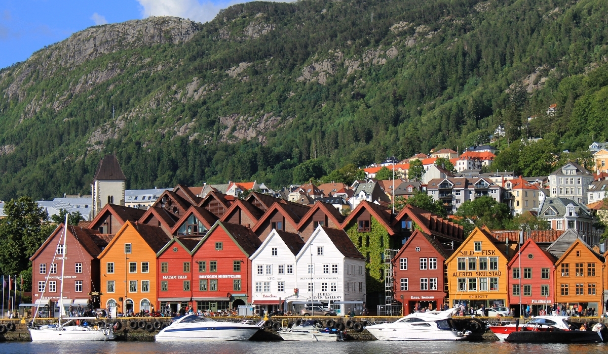 Quartier hanséatique Bryggen à Bergen