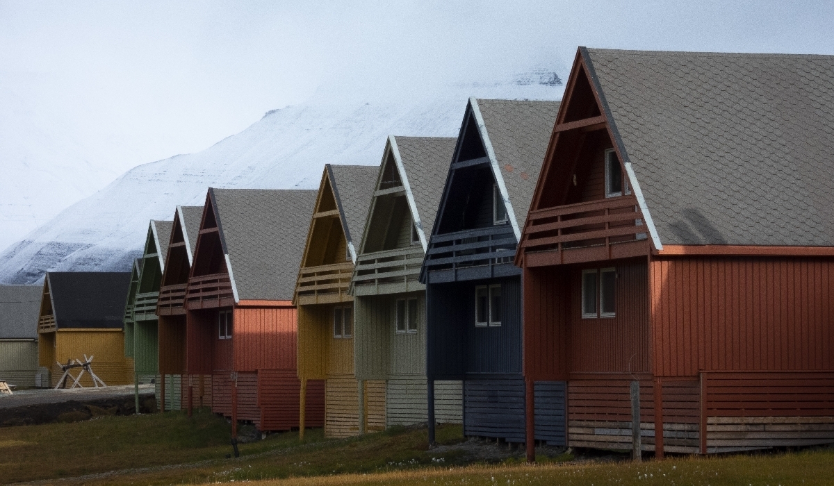 Spisshusene Longyearbyen dans le Svalbard