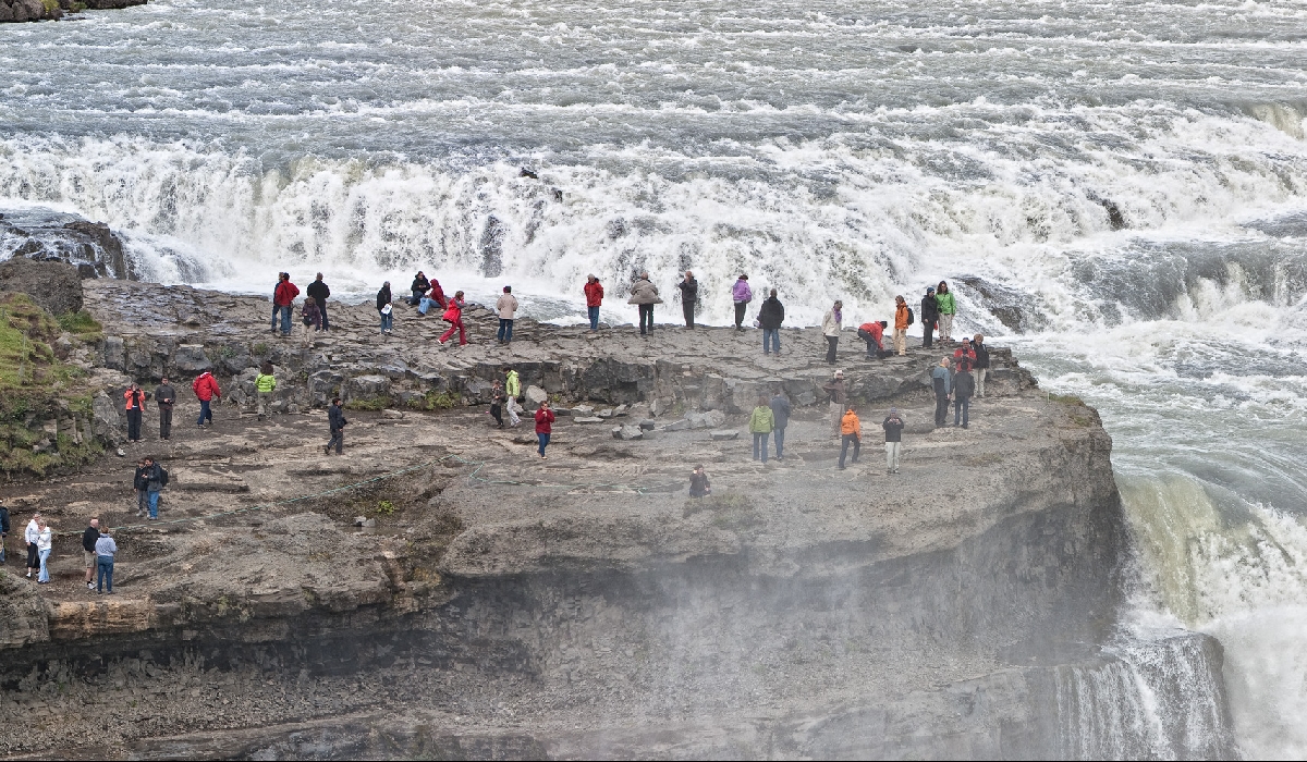 Gullfoss et ses cascades en Islande